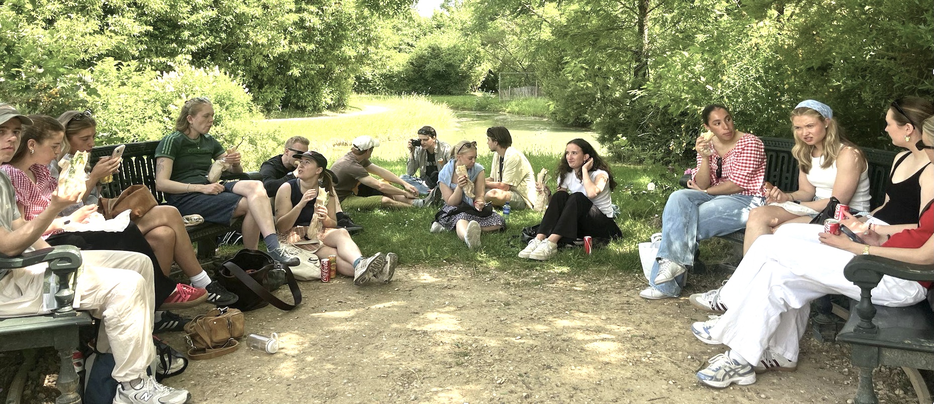 Lunsj i Versailles. Foto Juni Evensen