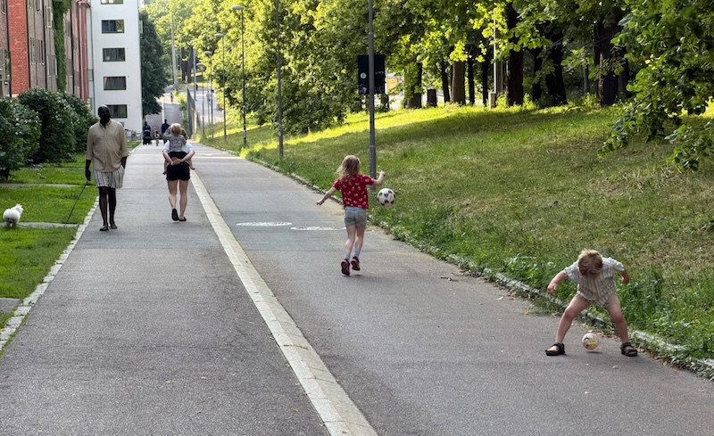 gata - en viktig del av livet i byen